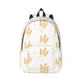 thumbnail image 2 of Rocae Wheat for Durable Canvas Backpack Leisure Large Bag Travel Rucksack Multi-function Backpack Medium, 2 of 8