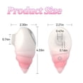 thumbnail image 6 of Conch Shape Clitoral Stimulator with 10 Sucking Modes,Sucking Vibrator Female Sex Toys,Rose Mini Vibrator for Women Couples Adult Sex Toys-White Pink, 6 of 6