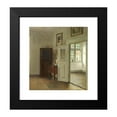 thumbnail image 2 of Carl Holsøe 15x16 Black Modern Framed Museum Art Print Titled - Interior with Open Door, 2 of 5