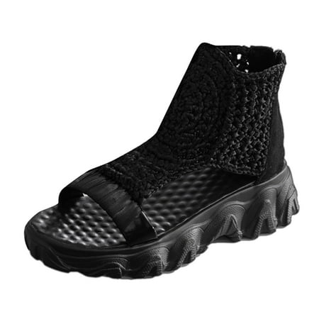 

Ladies Shoes Thick Sole Fish Mouth Sandals Fashion Casual Comfortable Soft Outdoor Beach Sandals Womens Summer Sandals Size 8 Womens Dress Sandals Size 13