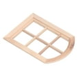 thumbnail image 1 of Miniature Dollhouse , Dollhouse  With 6 Panes  For Decor, 1 of 8
