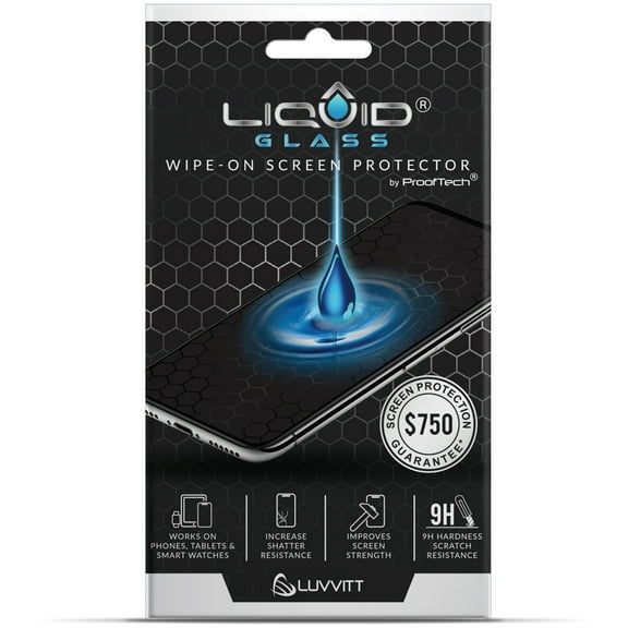 Liquid Glass Screen Protector with $750 Guarantee for All Smart Devices