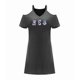 thumbnail image 1 of Vestido de mujer con hombros descubiertos, vestido de primavera moderno y suave, para caminar y vacaciones XL, 1 of 7