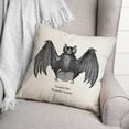 thumbnail image 3 of Creative Products Scientific Bat 16 x 16 Spun Poly Pillow, 3 of 3