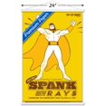 thumbnail image 3 of Space Ghost Coast to Coast - Spank Rays Wall Poster with Wooden Magnetic Frame, 22.375" x 34", 3 of 3