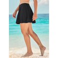 thumbnail image 3 of Swim 365 Women's Plus Size Compression Swim Skirt, 3 of 4