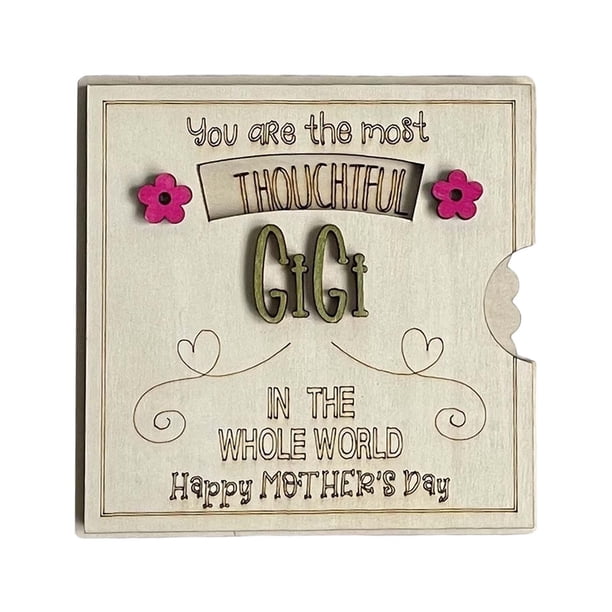 Tarjeta de felicitación del Día de la Madre Tarjeta de aniversario Tarjeta del Día de la Madre para el Día de San Valentín Estilo C