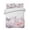 White Light Pink, variant on Quilts Twin XL Size, Pink Palm Tree Soft Comforter Bedding Set for Bed, Forest Tropical Plants Flower Leaf Lightweight Quilted Bedspread with Pillow Cover(2 Pieces) for All Season, 68x98 Inch
