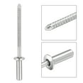 thumbnail image 3 of Uxcell 3.2mm x 10mm 304 Stainless Steel Blind Rivets 100 Pack, 3 of 4