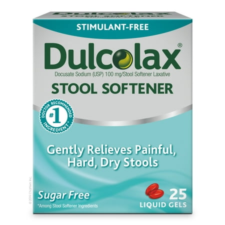 UPC 681421022026 product image for Dulcolax Stool Softener Laxative Liquid Gel Tablets for Gentle Constipation Reli | upcitemdb.com
