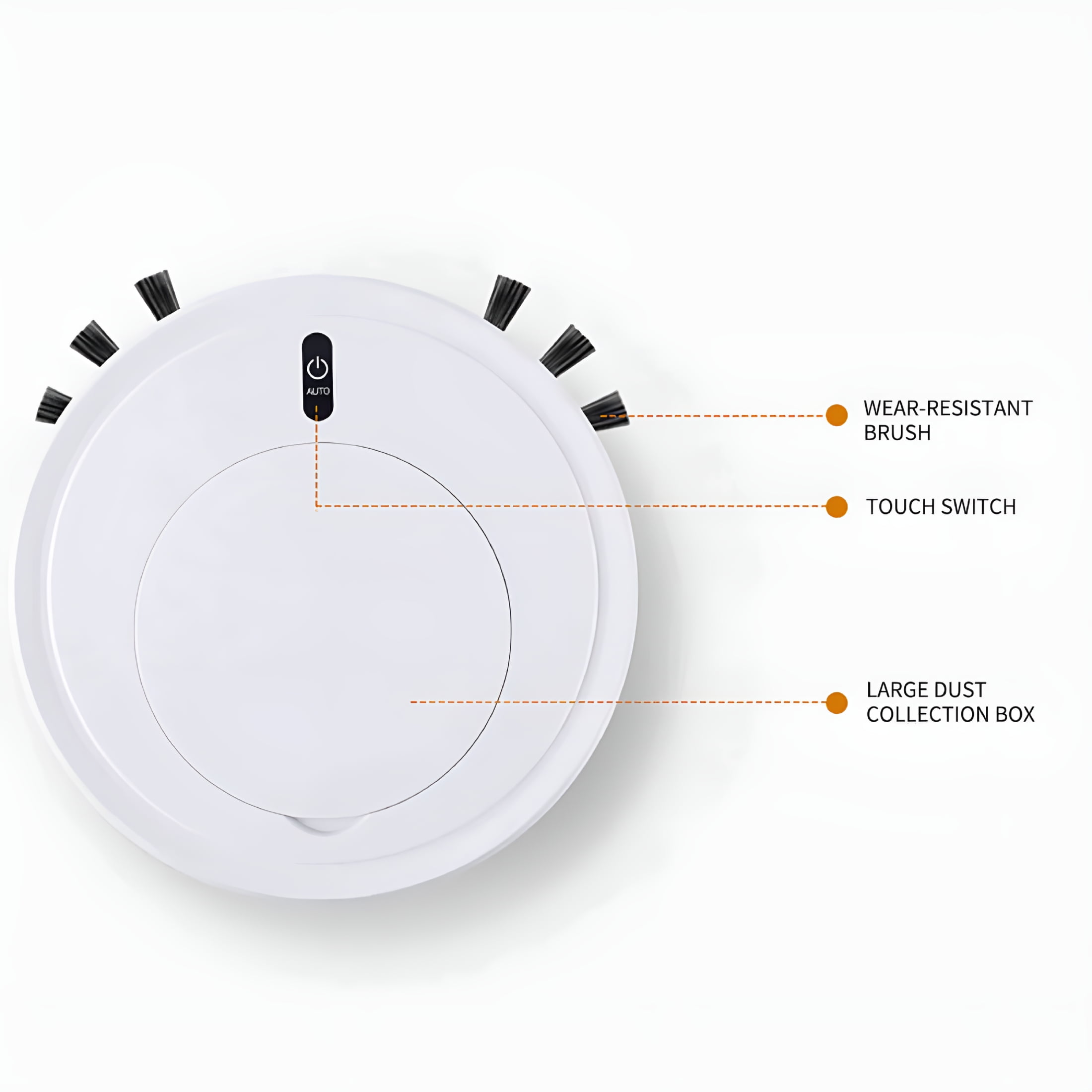 CURYMAY 2026 New Robot Vacuum Cleaner,Tangle-Free Suction,Slim,Automatic Self-Charging Robotic Vacuum Cleaner,Ideal for Pet Hair,Hard Floor and Low Pile Carpet