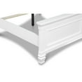 thumbnail image 2 of New Classic Furniture Furniture Tamarack Solid Wood Twin Size Bed in White, 2 of 6