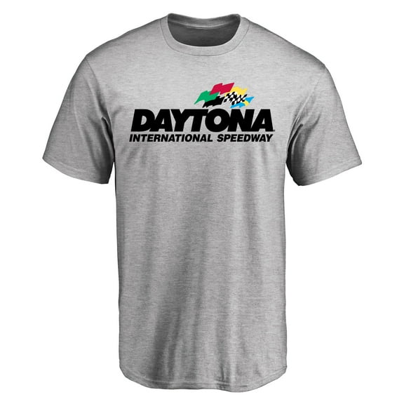 Men's Athletic Heather Daytona International Speedway Logo T-Shirt