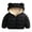 Black, variant on Canrulo Toddler Kids Baby Boy Girl Bear Hooded Coat Winter Thick Jacket Winter Outwear Blue 12-18 Months