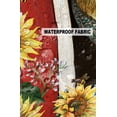 thumbnail image 6 of Farmhouse Rooster Red Barn Sunflowers Bees Outdoor Pillow Covers Waterproof Throw Pillow Cover 16x16in Set of 2,Square Decorative Pillowcases Cushion Case for Patio Sofa Couch,Rustic Country, 6 of 7