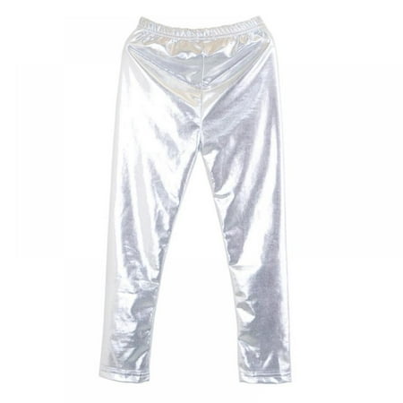 

Girls Stretch Leggings Toddler Metallic Pants Trouser Kids Soft Patterns Yoga Pants Ankle Length 2-12 Year