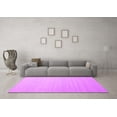 thumbnail image 3 of Ahgly Company Indoor Round Abstract Pink Contemporary Area Rugs, 7' Round, 3 of 4
