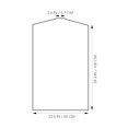 thumbnail image 3 of Yardwe 50 bolsas de plástico para ropa, fundas antipolvo, bolsas transparentes para guardar ropa en tiendas de trajes, 3 of 7