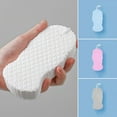 thumbnail image 3 of Tnobhg Exfoliating Bath Sponge Soft 3D Bath Sponge Dead Skin Remover Shower Brush Adult Baby Body Shower Sponge, 3 of 8