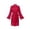 Wine, variant on Women's Fashion Solid Color Mesh See Through Pajamas Robe Robe Long