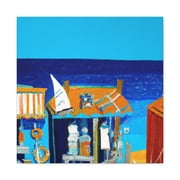 Beach Shops Dreaming - Canvas