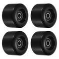 thumbnail image 1 of Unique Bargains Roue de Skateboard 55mm avec Roulements ABEC-9 Roues de Rue pour Skateboards Cruiser 80A, Noir, 1 of 4