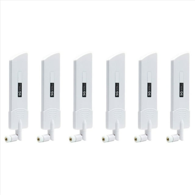 6PCS 5G/3G/4G/GSM Barra de Pegamento de Banda Omni Módulo de Enrutador de Medidor Inteligente Inalámbrico Ganancia 40DBi Antena, SMA Macho