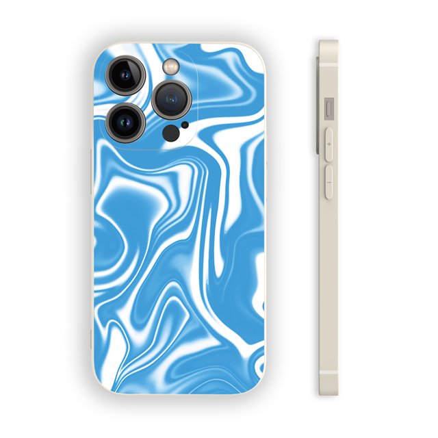 Da rienda suelta a tu creatividad: cautivadora imagen de dibujos animados Funda plateada para iPhone de doble capa esmerilada para iPhone 15 Pro Max 14 13 12 Pro 11