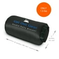 thumbnail image 4 of Get Out Gear Double Puffy Camping Blanket - Extra Puffy, Packable, Lightweight and Warm | Ideal for Outdoors, Travel, Stadium, Festivals, Beach, Hammock | Water-Resistant Camp Quilt (Black/Blue), 4 of 6