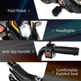 thumbnail image 3 of OLAKIDS Moto pour Enfants 12 V, Moto Électrique sous Licence Aprilia RX125 pour Tout-Petits avec Roues Stabilisatrices, Suspension à Ressort, Phare, Musique, Enfants de 3 à 8 Ans, 3 of 9