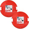 thumbnail image 1 of Superio Traîneau Rond Avalanche Neige 26 Pouces Rouge (Lot de 2), 1 of 5