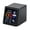 Black, variant on Mini Desktop WiFi Weather Station, Smart TV-Style Digital Clock with Real-Time Weather Forecast, NTP Auto-Sync Desk Clock with Night Mode, Robust ABS Build