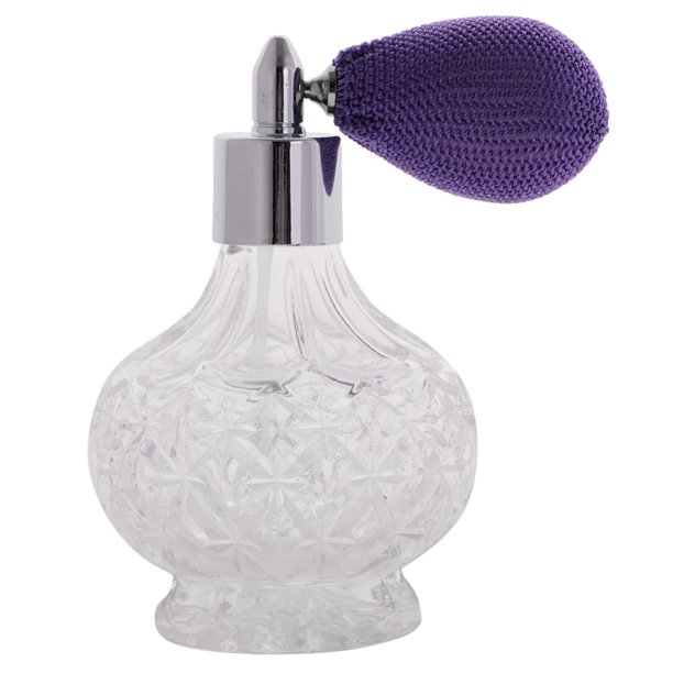 de perfume vacía de de 100 ml de spray reutilizable portátil Sub- Púrpura CUTICAT Botella de perfume