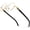0012 Gold Black, variant on HEPIDEM 100% Really Buffalo Horn Glasses Frame for Men  Luxury Round Eyeglasses (0012 Silver Black)