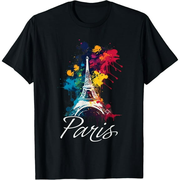 Eiffel Tower Paris Girls Travel Holiday France Souvenir T-Shirt