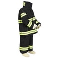 thumbnail image 3 of Aeromax Boys Black Green CHICAGO Firefighter Halloween Costume 18M-10, 3 of 4