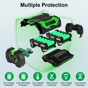 5.0Ah Replacement for EGO 56V Lithium Battery BA2800T BA2800 5000mah with Fuel Gauge, Compatible with Ego Power Tools