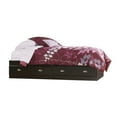 thumbnail image 6 of Sauder Shoal Creek Mates 2-Drawer Storage Twin Bed, Jamocha Wood Finish, 6 of 6