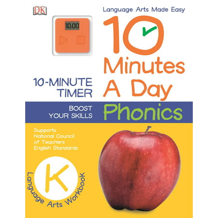 10 Minutes a Day: Phonics, Kindergarten : Supports National Council of Teachers English