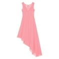thumbnail image 5 of YONGHS Kids Girls Junior Bridesmaid Dress Party Proms Gown 6-16 Pink 16, 5 of 5