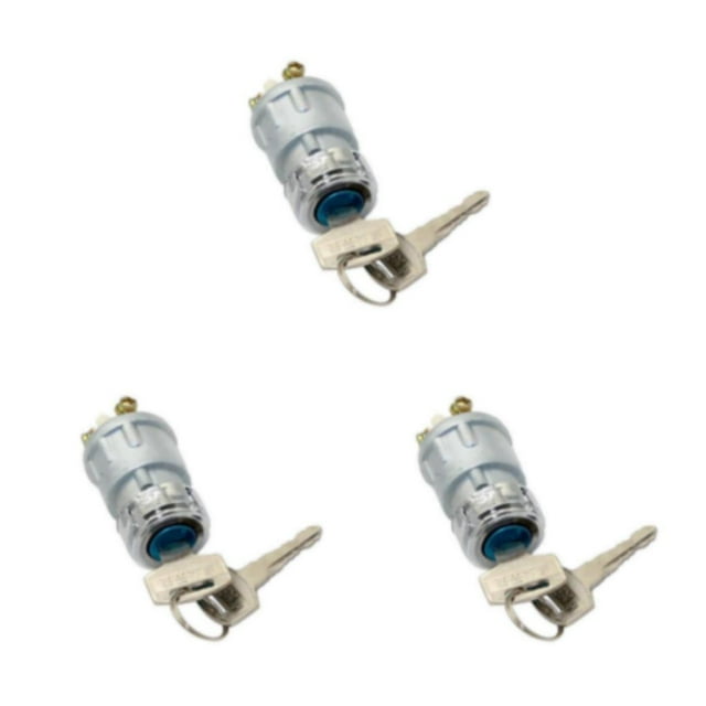 Baohd Ignition Key Switch for 50 Dirt Bike ATV Quad Buggy 110 250cc 125 Style A 3Set
