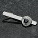 thumbnail image 3 of Aleación Hombres Tie Bar Clip Corchete Pinch para Traje Camisa Aniversario Camisas Negro Zulema Clip de barra de corbata, 3 of 5