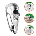 thumbnail image 4 of Accesorios de cadena de llave de calavera de acero inoxidable de acero inoxidable de acero inoxidable, 4 of 6