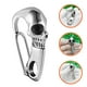 thumbnail image 4 of Accesorios de cadena de llave de calavera de acero inoxidable de acero inoxidable de acero inoxidable, 4 of 6