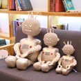 thumbnail image 1 of Cotton Children's Toy Metal Silver Futuristic Cute Cute Cosmic Space Alien Robot Boy's Birthday Gift heqiyong LED, 1 of 2