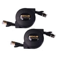 thumbnail image 1 of Cable de red Ethernet REXUS retráctil Cat 7 de 1,5 m, paquete de 2, 1 of 8
