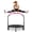 Pink, variant on SAEEPABUL 40Inch Mini Fitness Rebounder Trampoline with Adjustable Handle, Indoor Exercise Workout Trampoline for Adults, Max Load 330lbs, Green