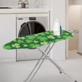 thumbnail image 2 of HELLHERO Ironing Board Covers Hook and Loop Fastener Breathable Anti-Slip Ironing Board Cover for Table Top, Clover Pattern, 2 of 5