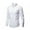 White, variant on Mens Shirts Fashion Business Leisure Lapel Solid Color Long Sleeve Blouse Mens Tops