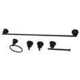 thumbnail image 4 of Kingston Brass  Concord 5-Piece Bathroom Hardware Set Brushed Nickel Brushed, 4 of 5